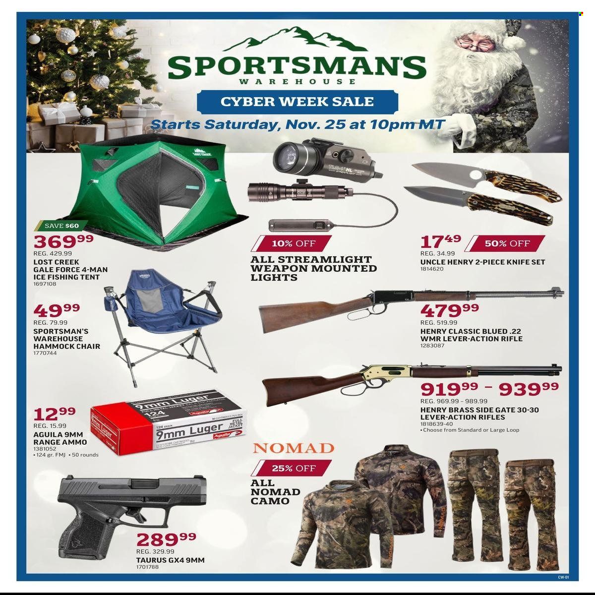 Sportsman's Warehouse Weekly Ad Flyer Specials November 25 to November 30, 2023