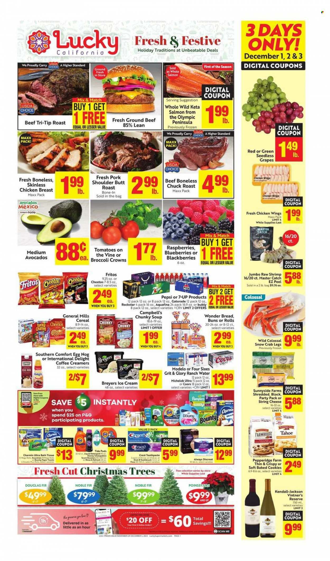 Lucky California Weekly Ad Flyer Specials November 29 to December 5, 2023