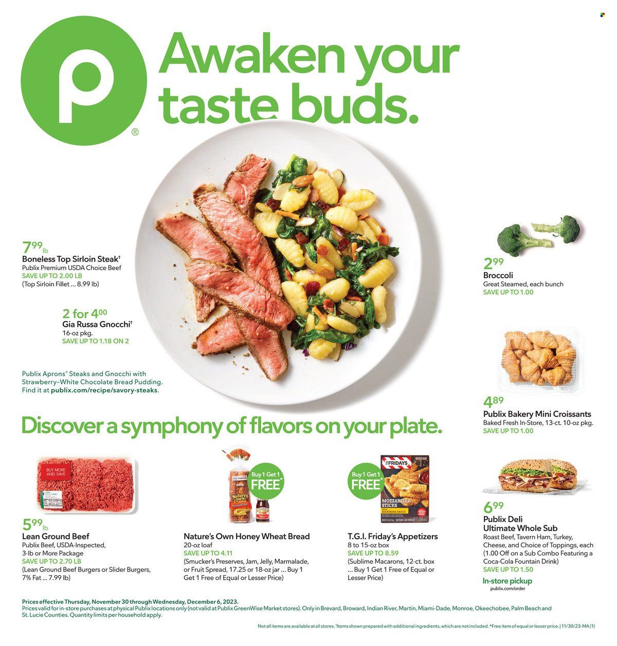 Publix (AL, FL, GA, NC, SC, TN) Weekly Ad Flyer Specials November 30 to December 6, 2023