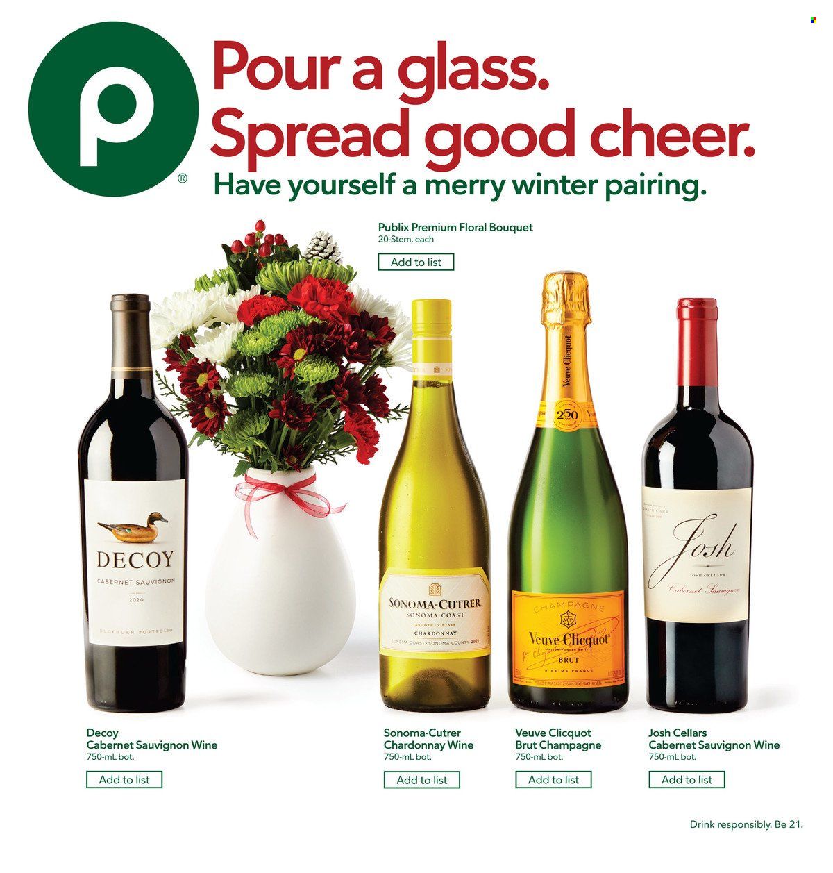 Publix (AL, FL, GA, NC, SC, TN) Weekly Ad Flyer Specials November 30 to December 28, 2023
