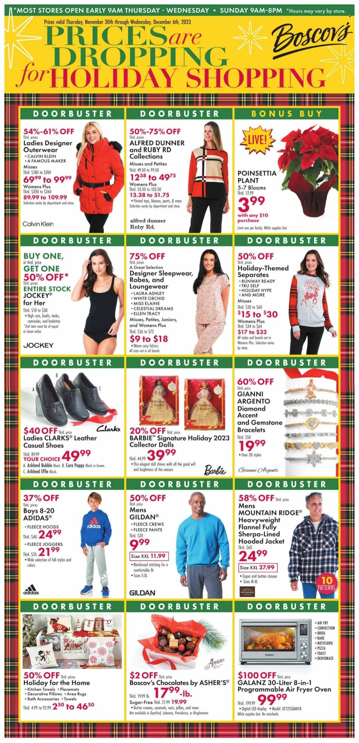 Boscov's (CT, DE, MD, NJ, NY, PA) Weekly Ad Flyer Specials November 30 to December 6, 2023