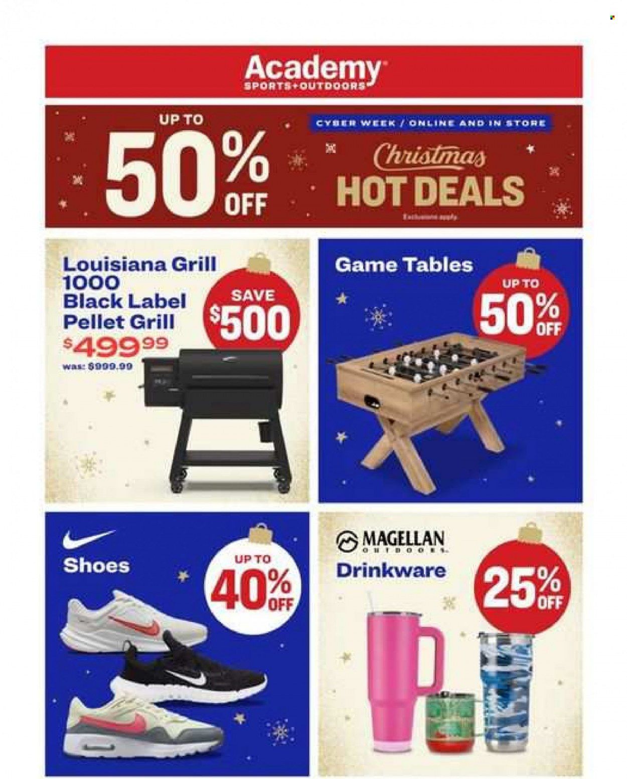 Academy Sports + Outdoors Weekly Ad Flyer Specials November 30 to December 3, 2023