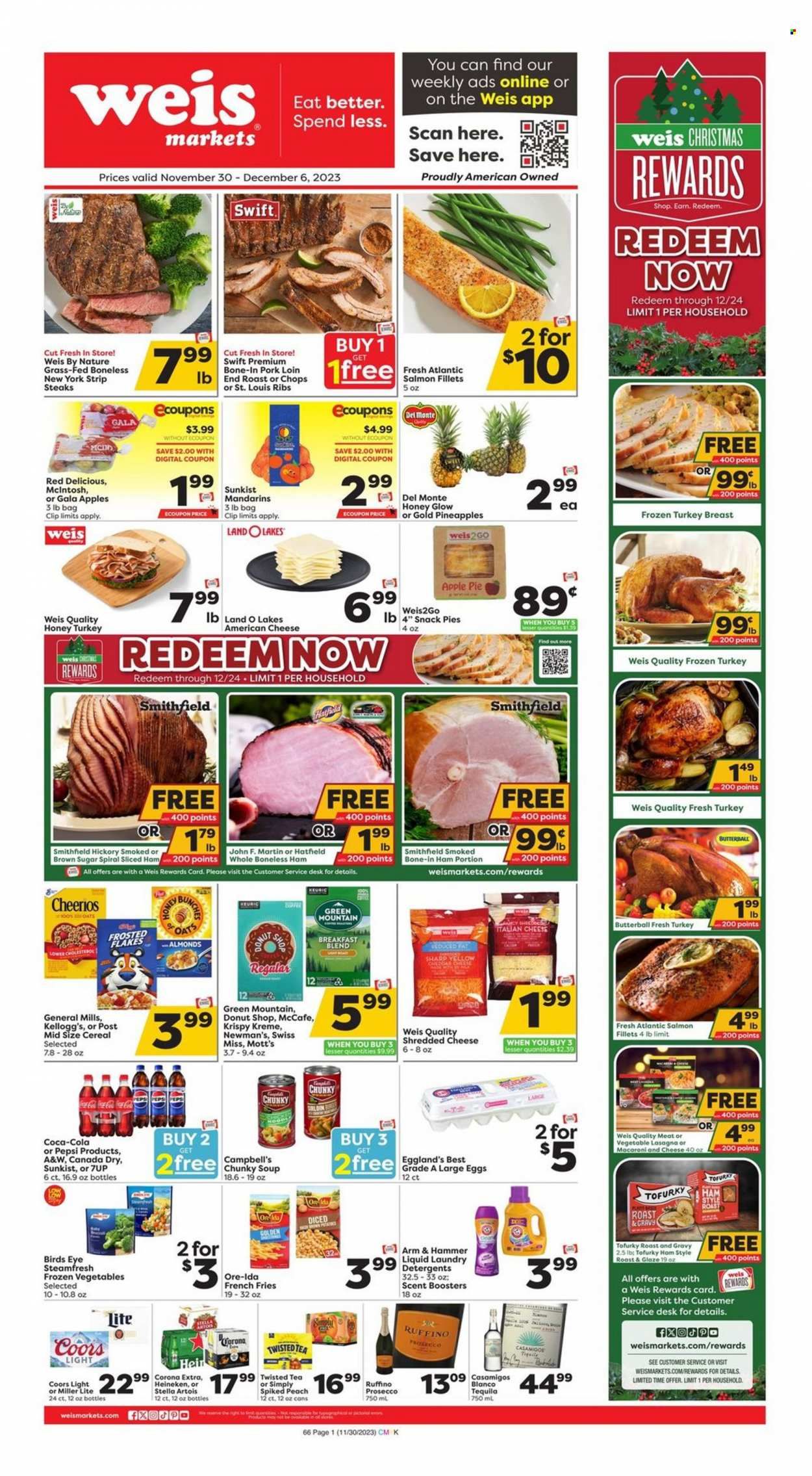 Weis (MD, NY, PA) Weekly Ad Flyer Specials November 30 to December 6, 2023
