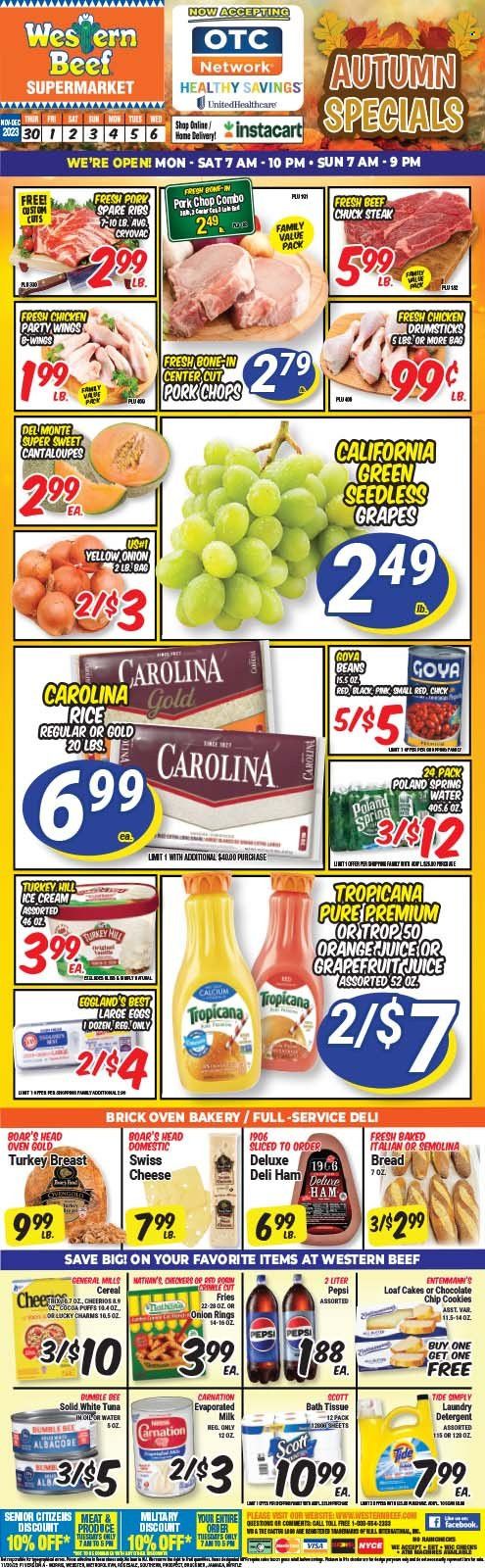 Western Beef (FL, NY) Weekly Ad Flyer Specials November 30 to December 6, 2023
