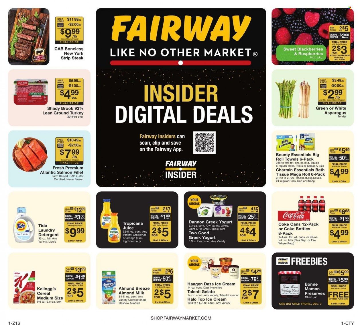 Fairway Market (CT, NJ, NY) Weekly Ad Flyer Specials December 1 to December 6, 2023