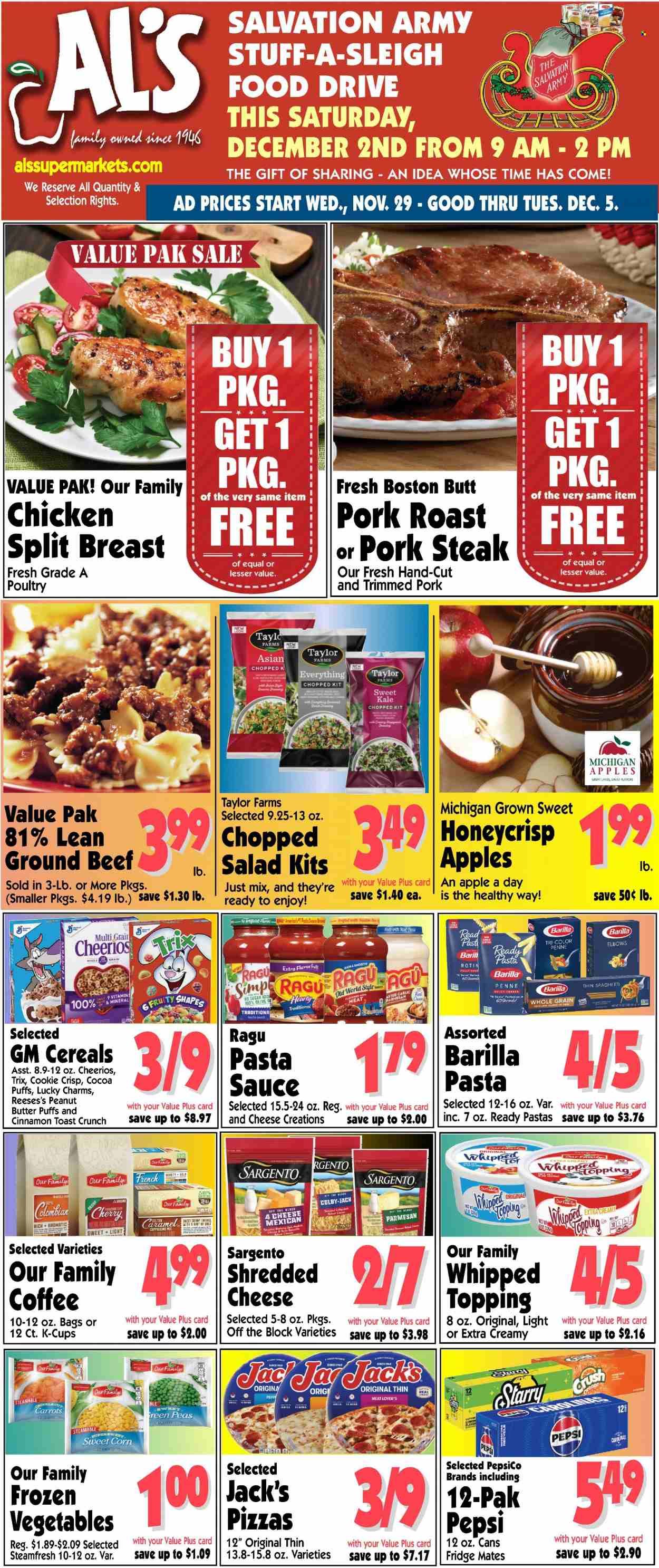 Al's Supermarket (IN) Weekly Ad Flyer Specials November 29 to December 5, 2023