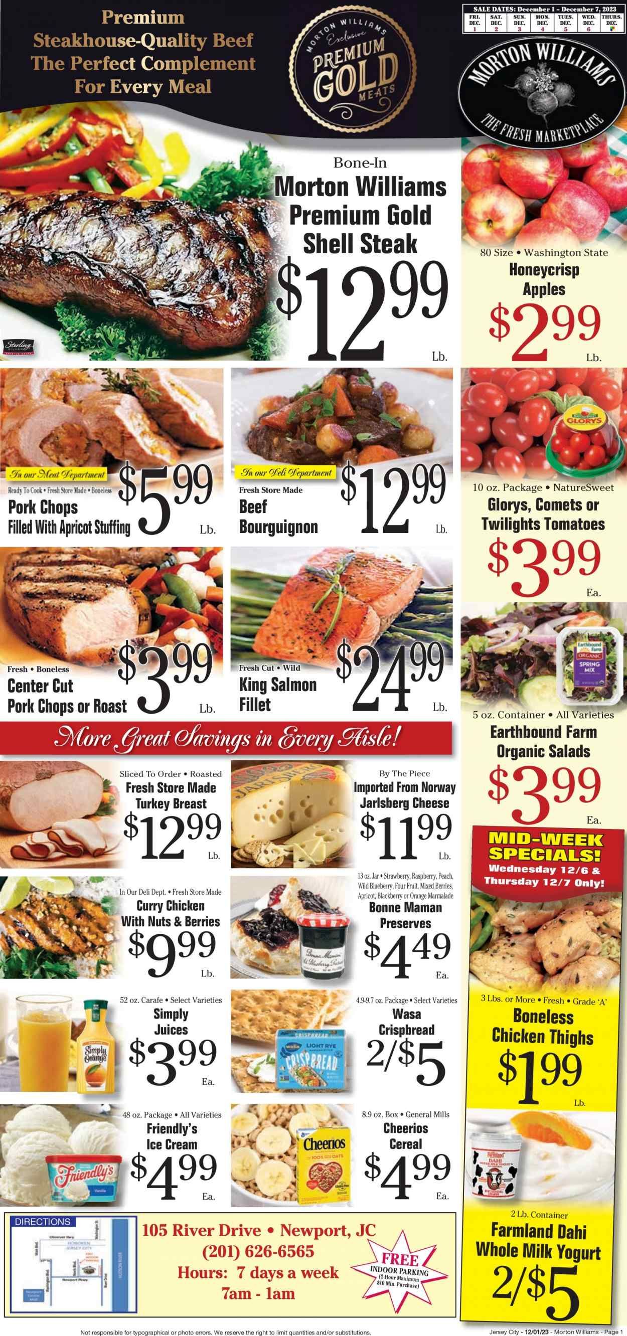 Morton Williams (NJ) Weekly Ad Flyer Specials December 1 to December 7, 2023