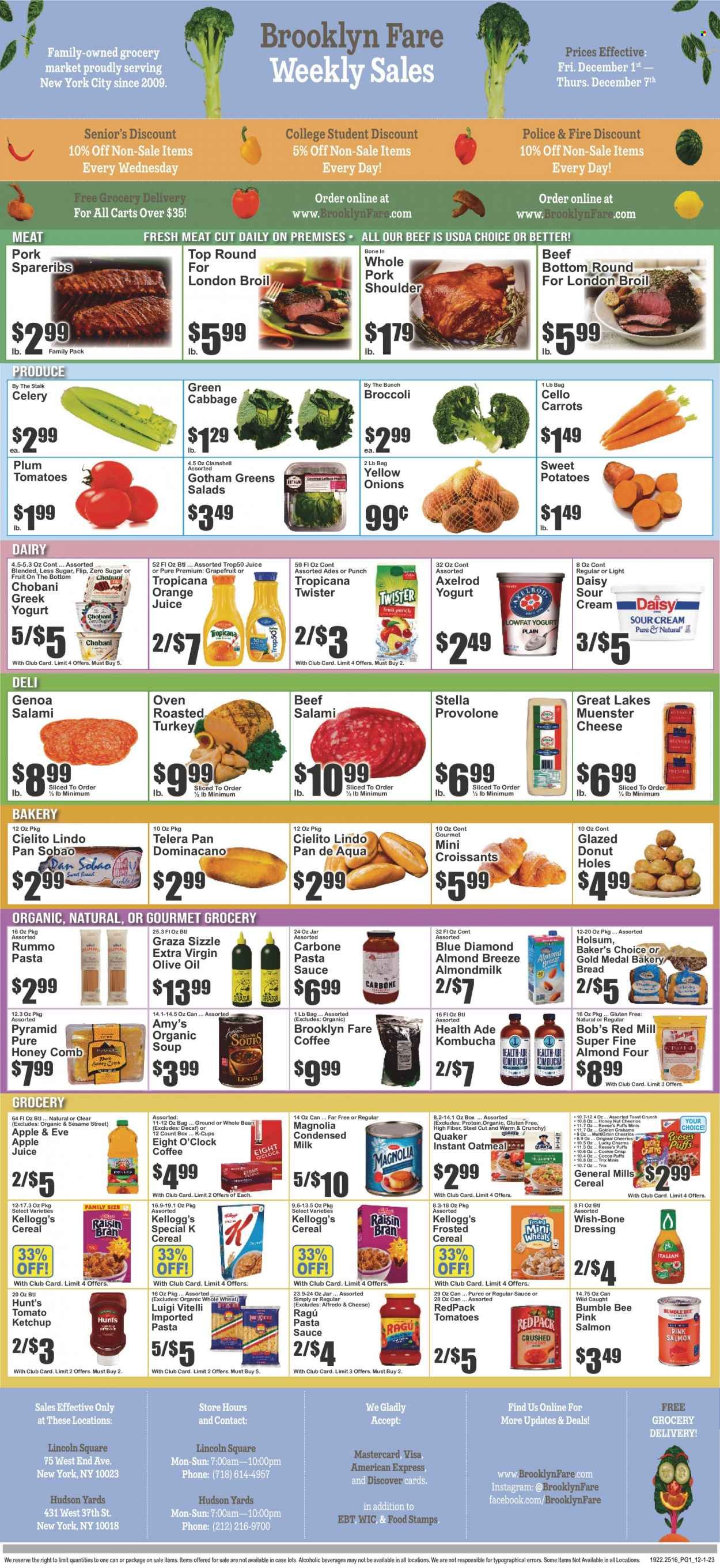Brooklyn Fare (NY) Weekly Ad Flyer Specials December 1 to December 7, 2023