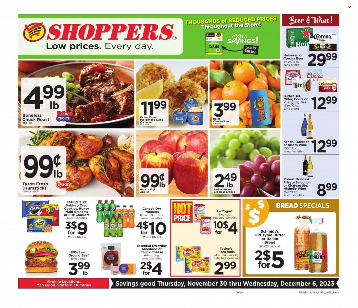 Shoppers (MD, VA) Weekly Ad Flyer Specials November 30 to December 6, 2023