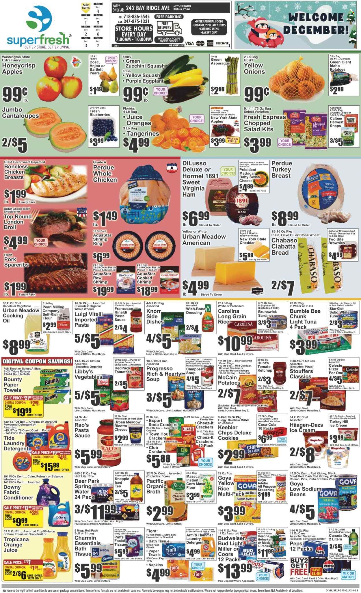 Super Fresh (NY) Weekly Ad Flyer Specials December 1 to December 7, 2023