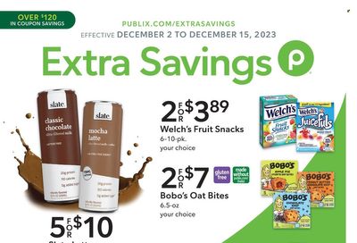 Publix (AL, FL, GA, NC, SC, TN) Weekly Ad Flyer Specials December 2 to December 15, 2023