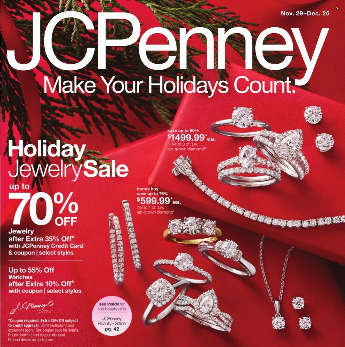 JCPenney Weekly Ad Flyer Specials November 29 to December 25, 2023