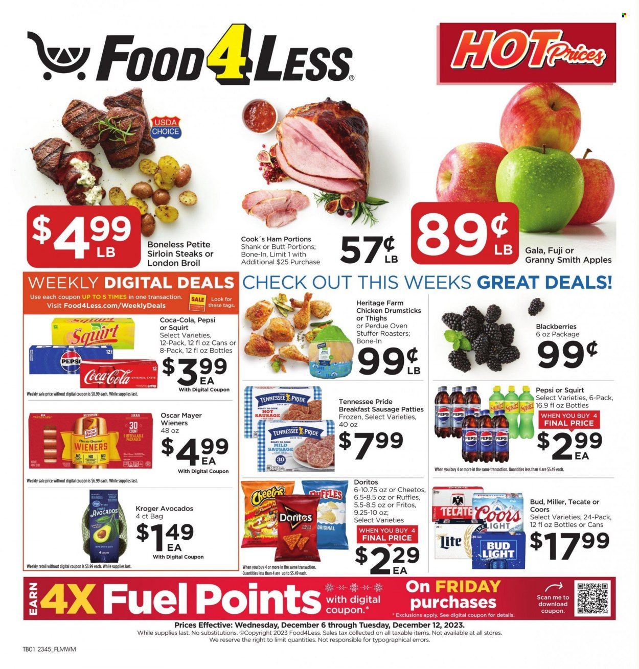 Food 4 Less (IL) Weekly Ad Flyer Specials December 6 to December 12, 2023