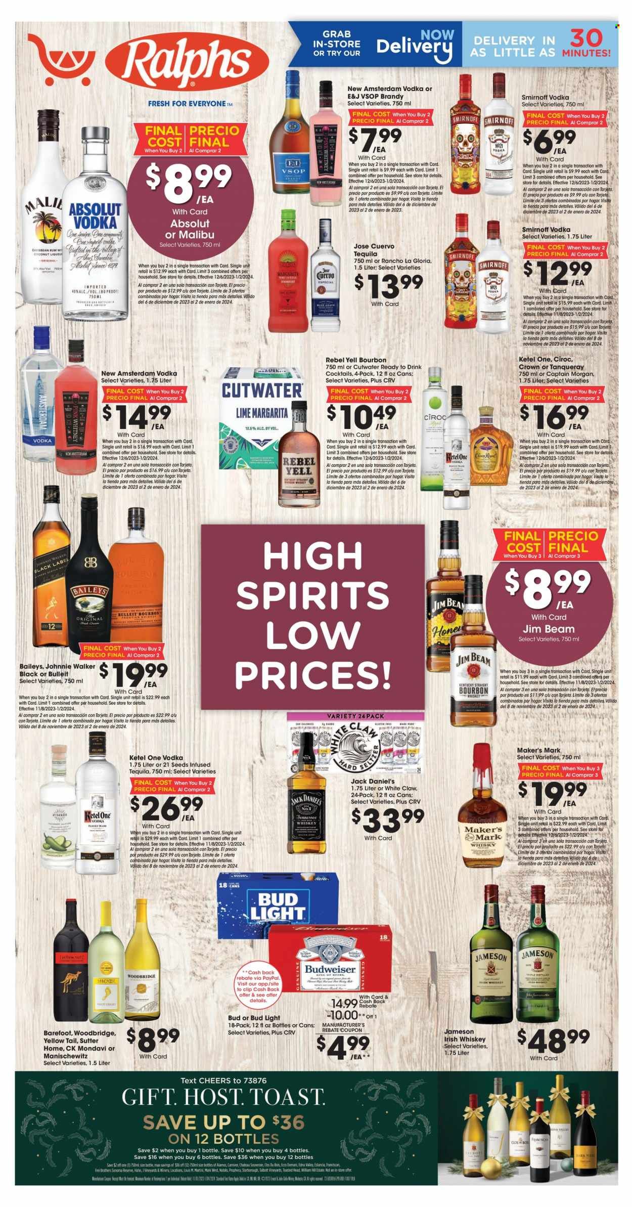 Ralphs (CA) Weekly Ad Flyer Specials December 6 to January 2, 2024