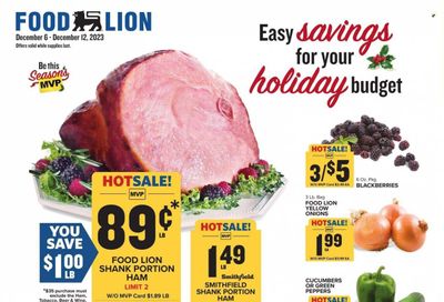 Food Lion (DE, MD) Weekly Ad Flyer Specials December 6 to December 12, 2023