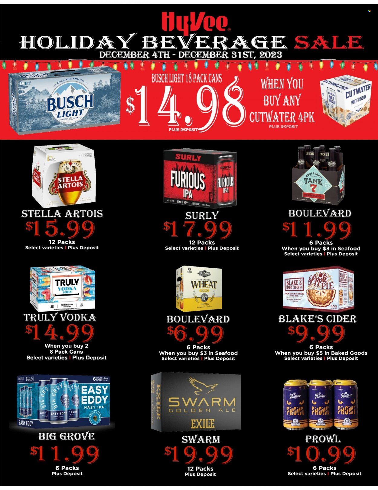 Hy-Vee (IA, NE) Weekly Ad Flyer Specials December 4 to December 31, 2023