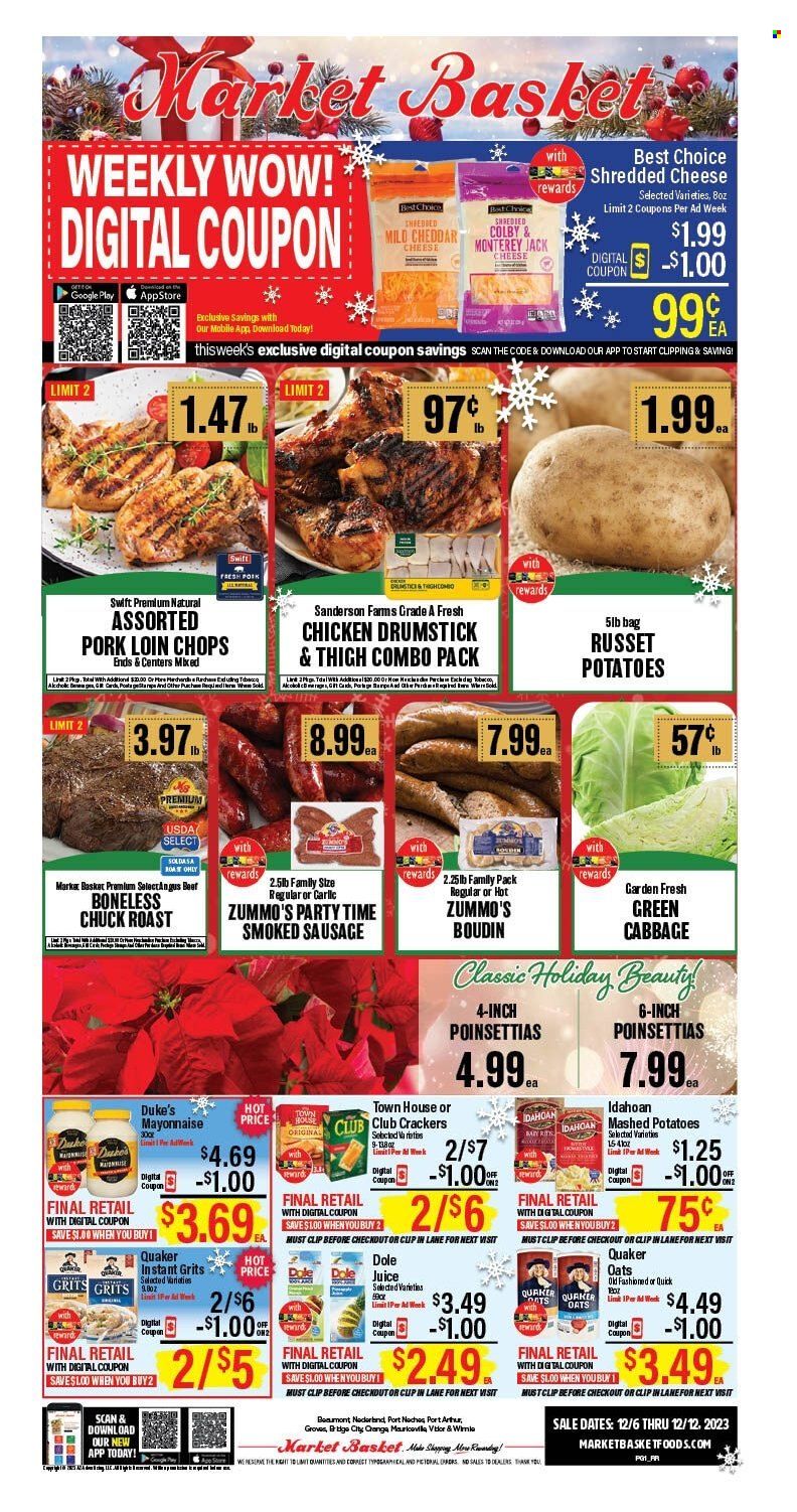 Market Basket (LA, TX) Weekly Ad Flyer Specials December 6 to December 12, 2023