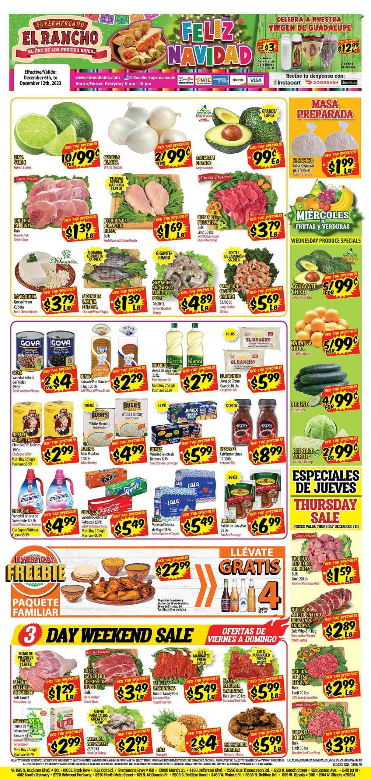 El Rancho (TX) Weekly Ad Flyer Specials December 6 to December 12, 2023