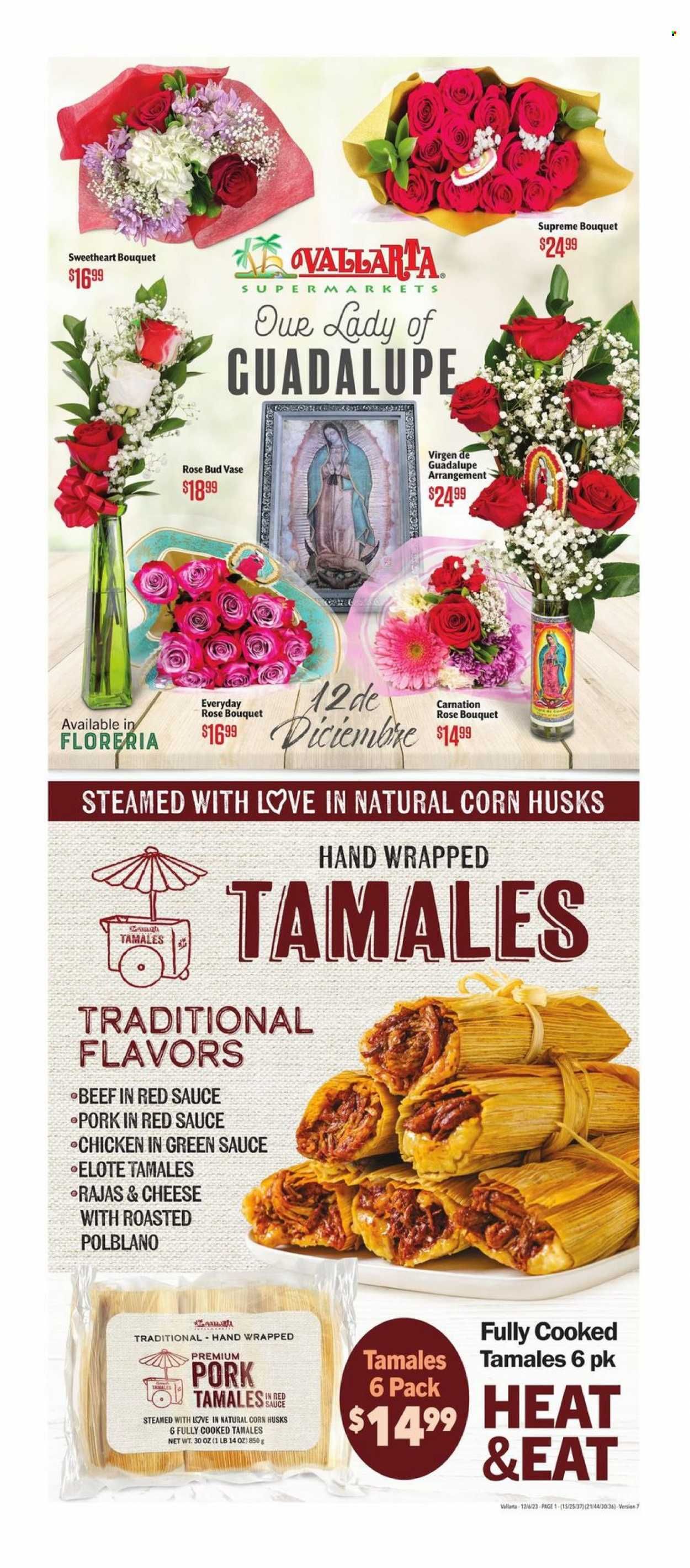 Vallarta (CA) Weekly Ad Flyer Specials December 6 to December 12, 2023