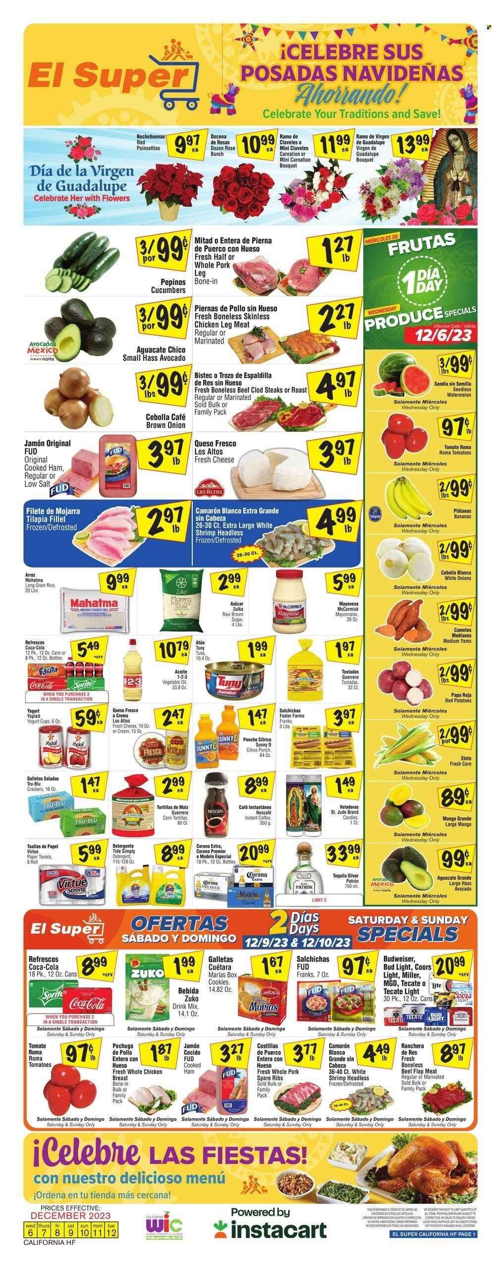 El Super (CA) Weekly Ad Flyer Specials December 6 to December 12, 2023
