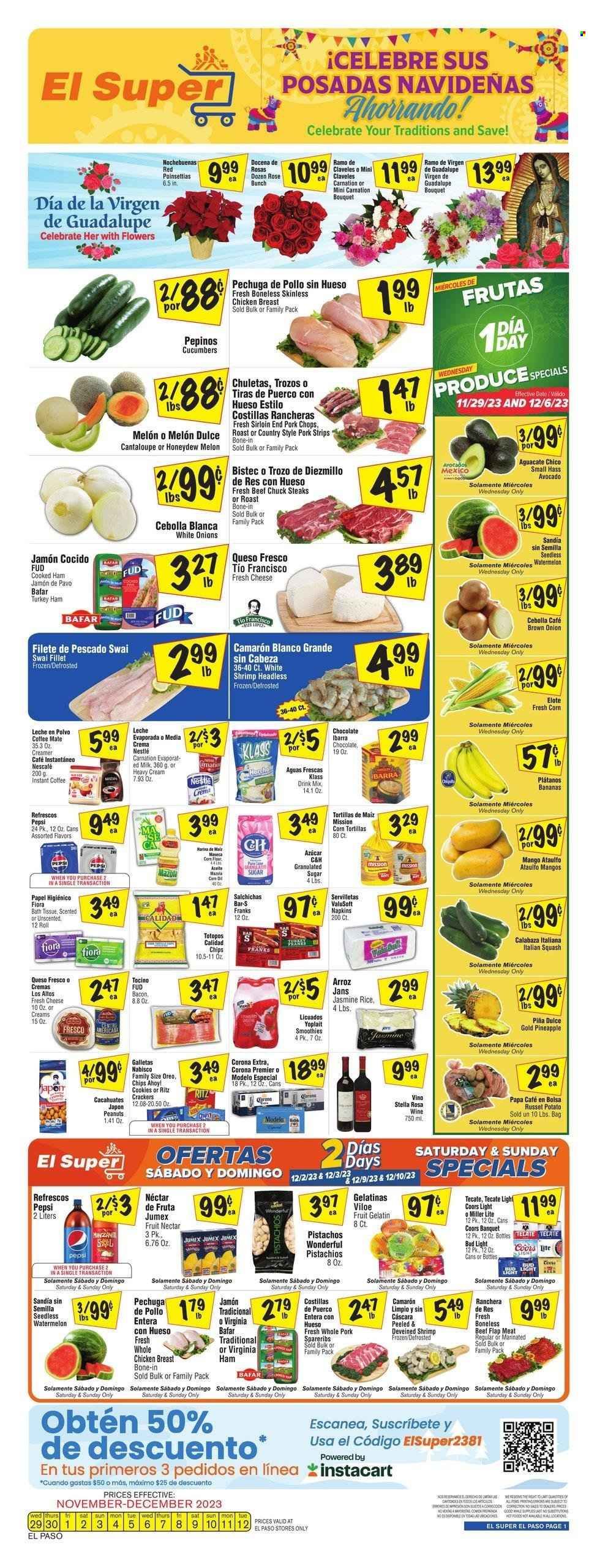 El Super (TX) Weekly Ad Flyer Specials December 6 to December 12, 2023