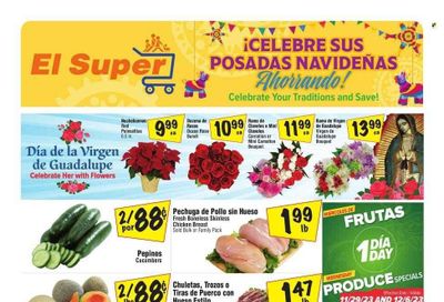 El Super (TX) Weekly Ad Flyer Specials December 6 to December 12, 2023