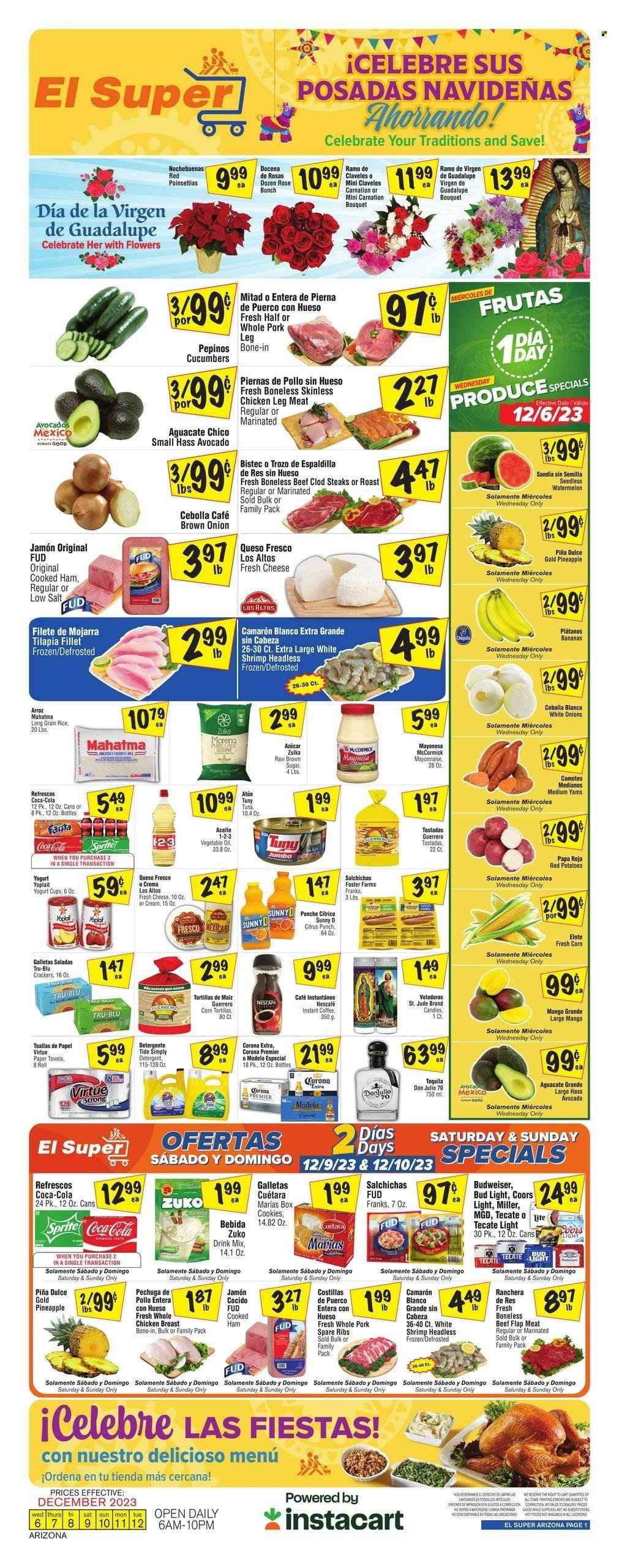 El Super (AZ) Weekly Ad Flyer Specials December 6 to December 12, 2023