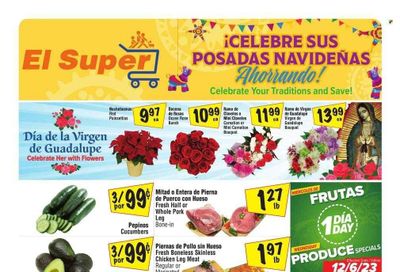 El Super (CA) Weekly Ad Flyer Specials December 6 to December 12, 2023