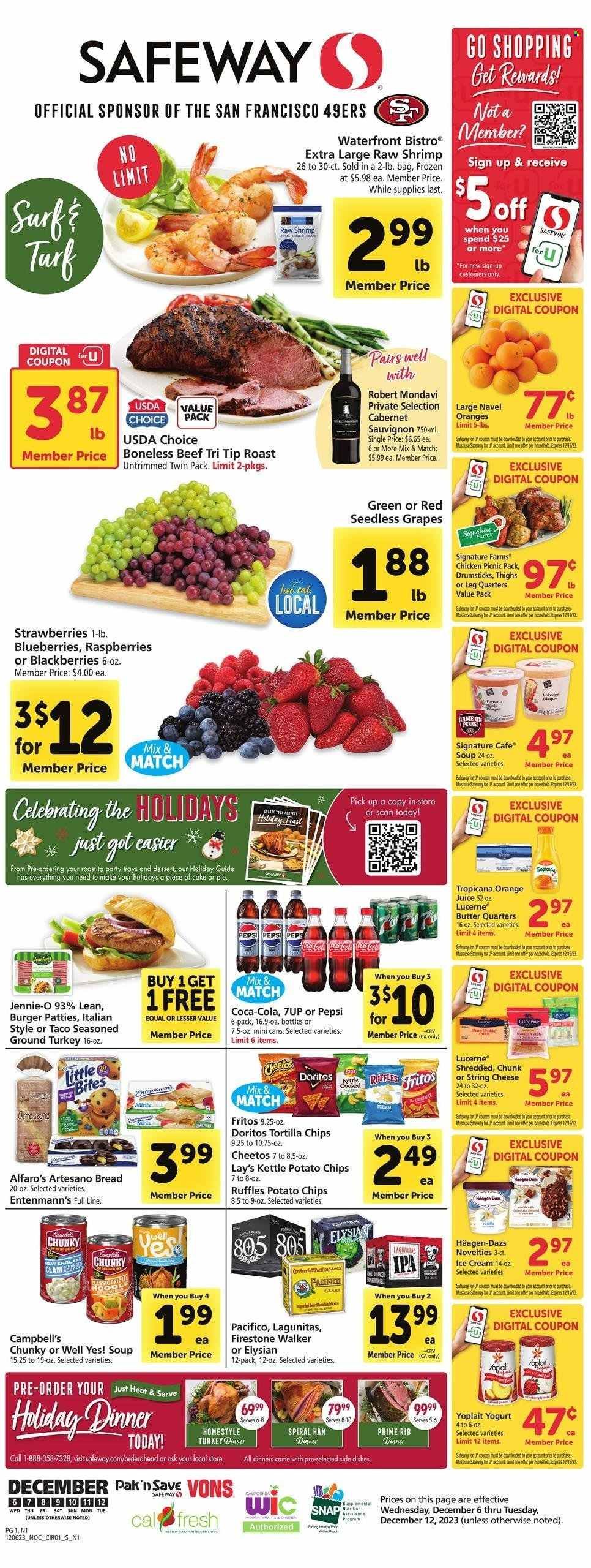 Safeway (CA) Weekly Ad Flyer Specials December 6 to December 12, 2023