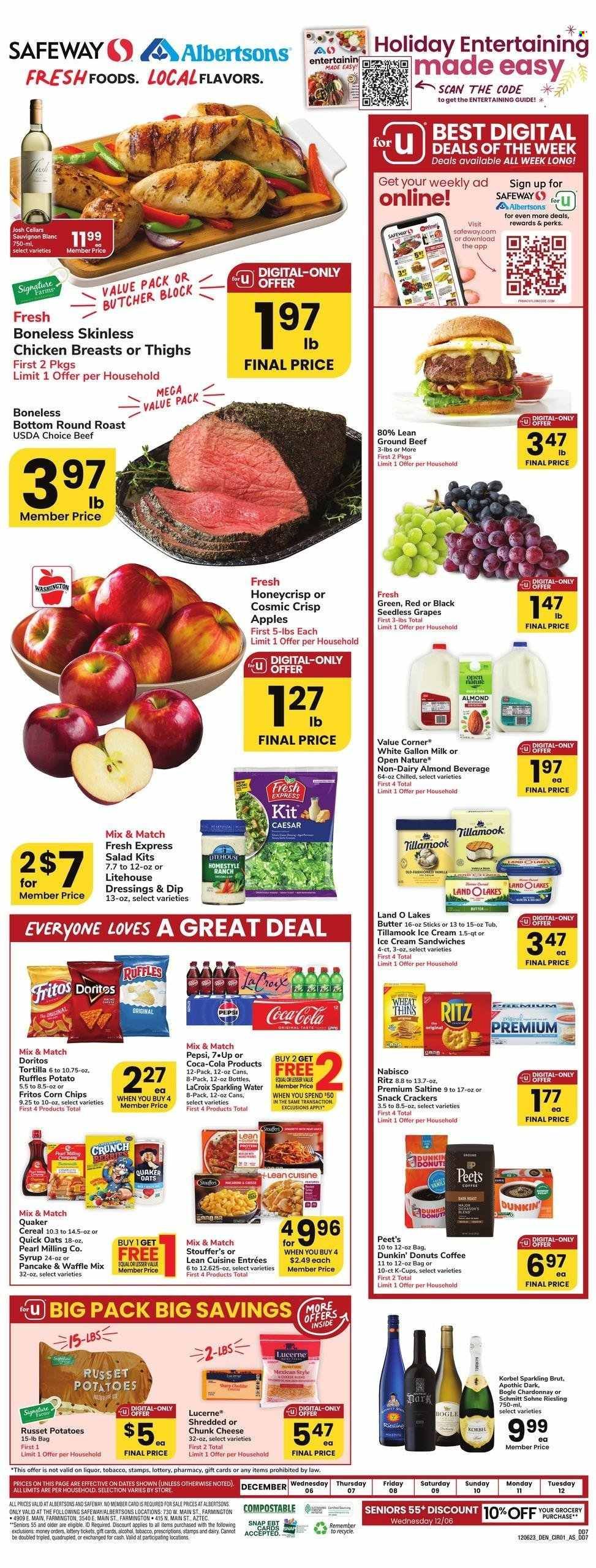 Safeway (NM) Weekly Ad Flyer Specials December 6 to December 12, 2023
