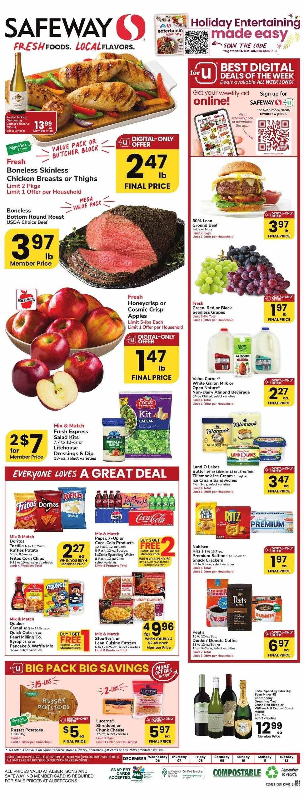 Safeway (SD) Weekly Ad Flyer Specials December 6 to December 12, 2023