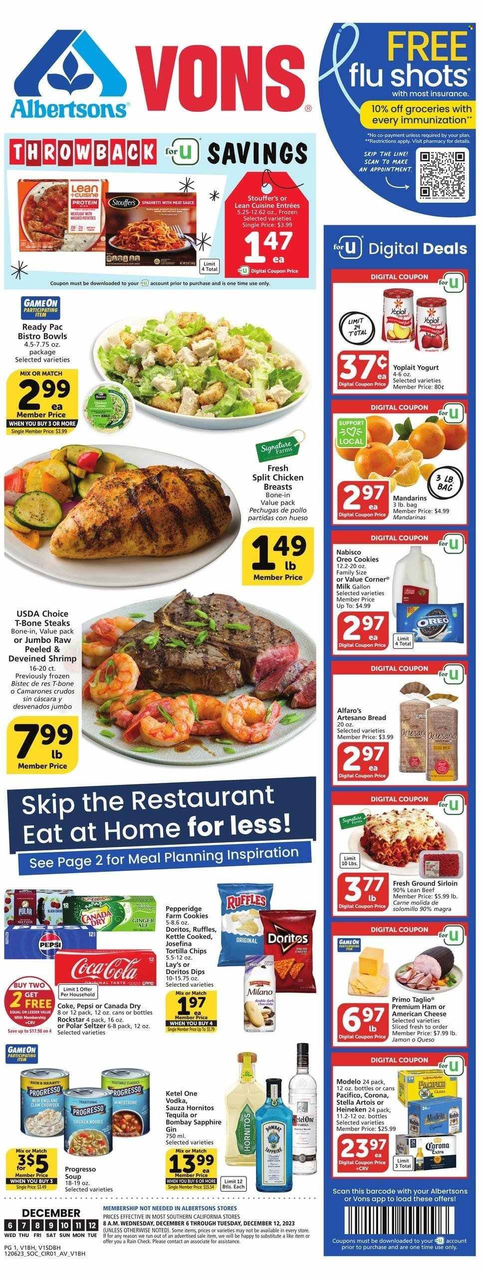 Vons (CA) Weekly Ad Flyer Specials December 6 to December 12, 2023