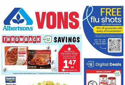 Vons (CA) Weekly Ad Flyer Specials December 6 to December 12, 2023