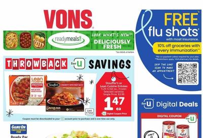 Vons (CA) Weekly Ad Flyer Specials December 6 to December 12, 2023