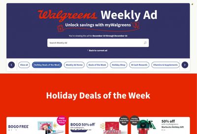 Walgreens Weekly Ad Flyer Specials December 10 to December 16, 2023