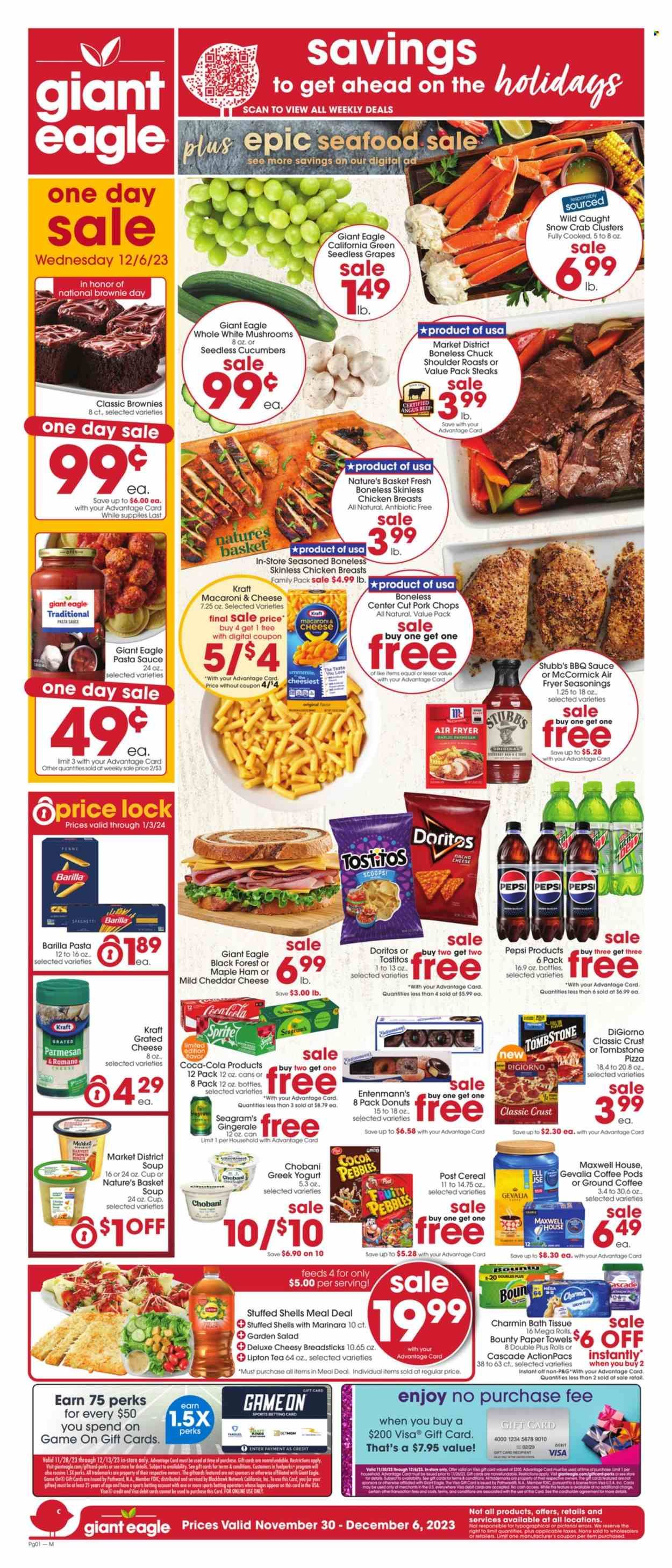 Giant Eagle (MD) Weekly Ad Flyer Specials November 30 to December 6, 2023