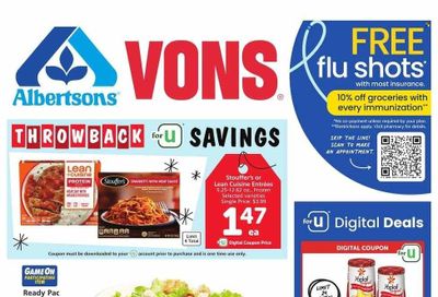 Vons (CA) Weekly Ad Flyer Specials December 6 to December 12, 2023
