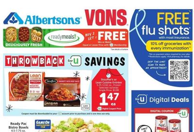 Vons (CA) Weekly Ad Flyer Specials December 6 to December 12, 2023