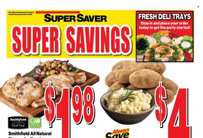 Super Saver Weekly Ad Flyer Specials December 6 to December 12, 2023
