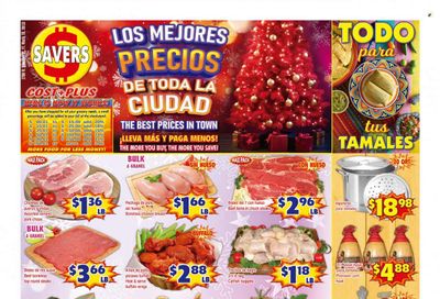 Savers Cost Plus (TX) Weekly Ad Flyer Specials December 6 to December 12, 2023