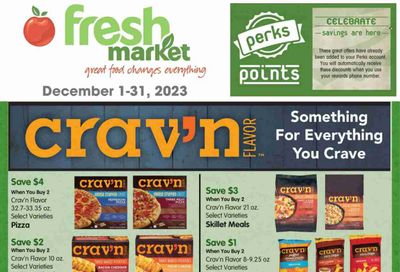 Fresh Market (UT) Weekly Ad Flyer Specials December 1 to December 31, 2023