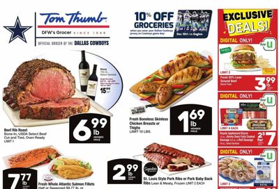 Tom Thumb (TX) Weekly Ad Flyer Specials December 6 to December 12, 2023
