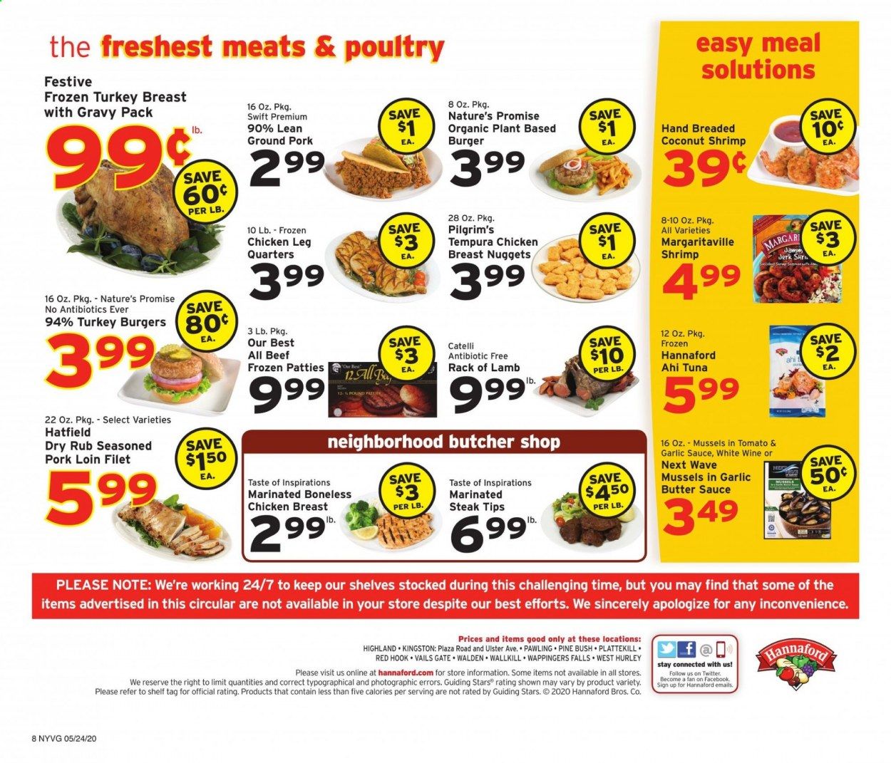Hannaford Weekly Ad & Flyer May 24 to 30