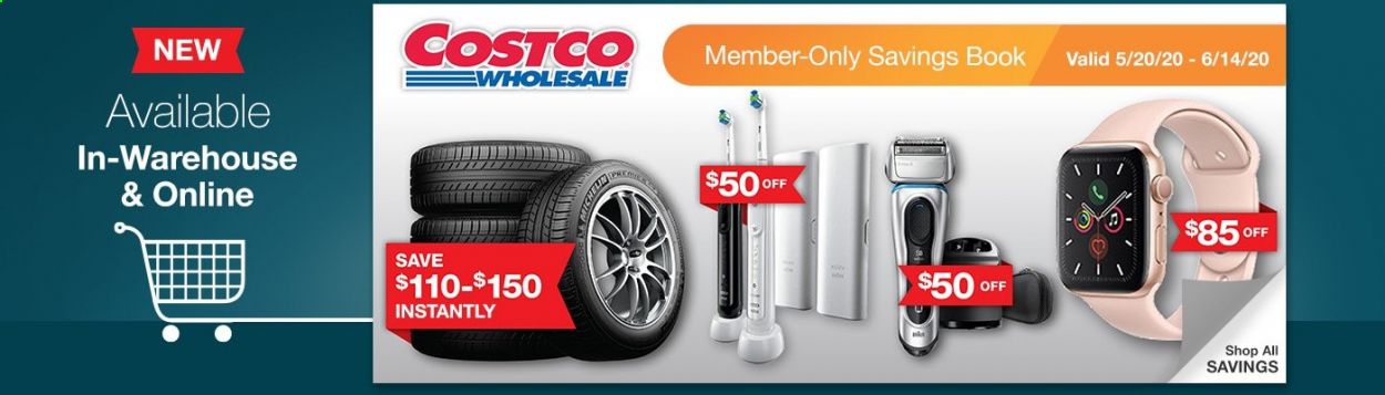 Costco Weekly Ad & Flyer May 20 to June 14