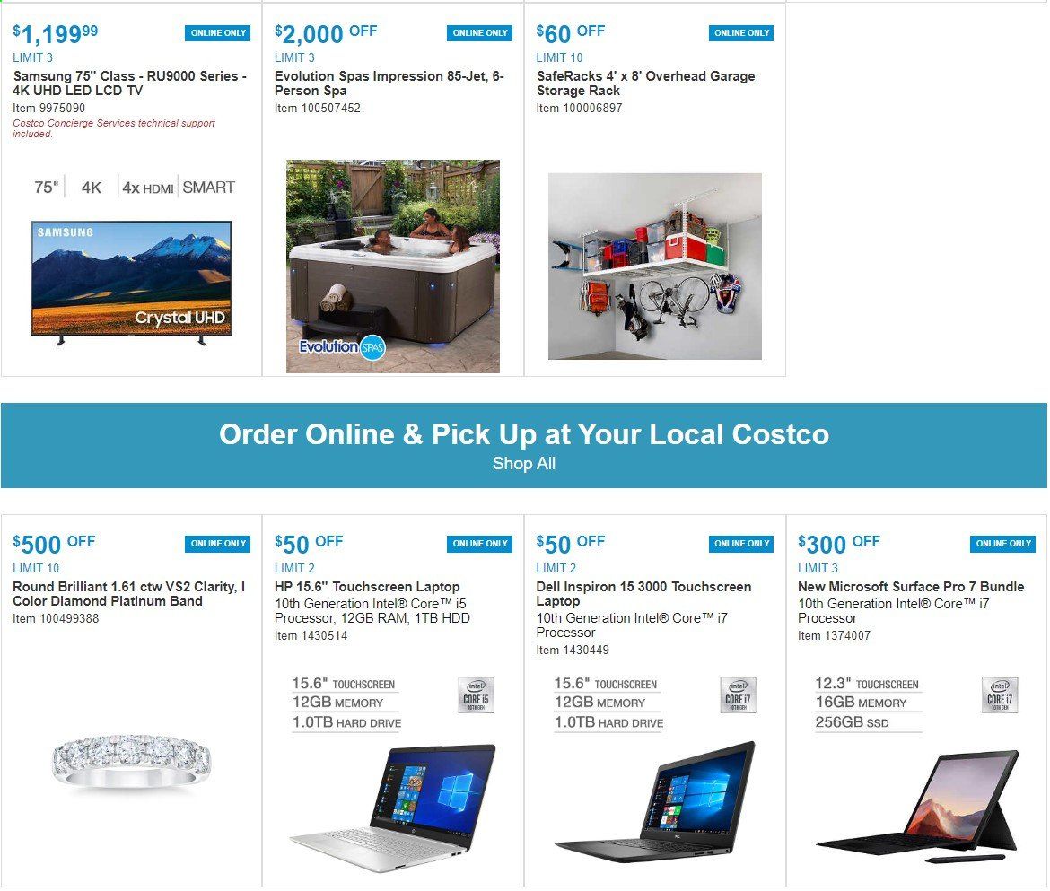 Costco Weekly Ad & Flyer May 20 to June 14