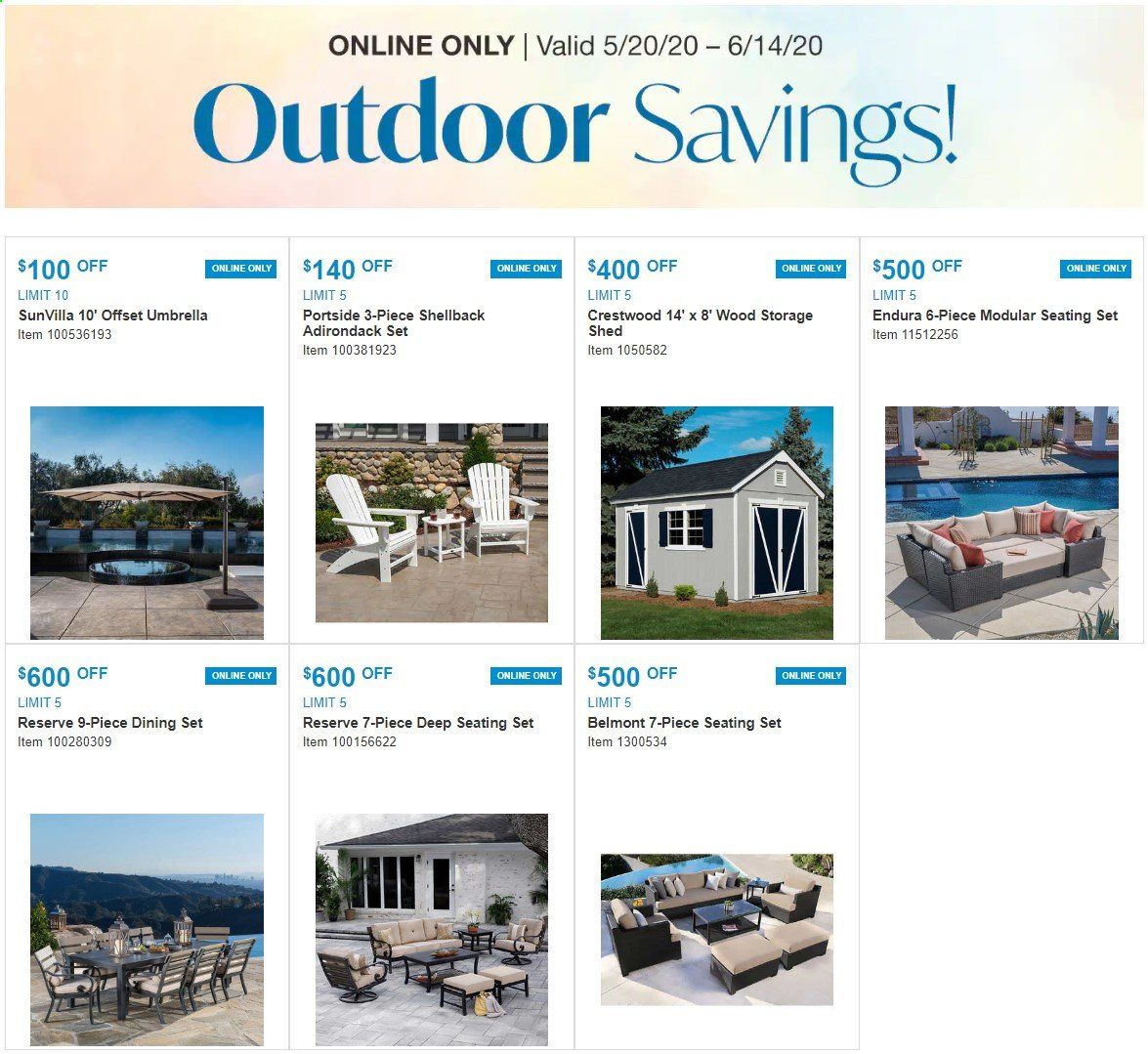 Costco Weekly Ad & Flyer May 20 to June 14
