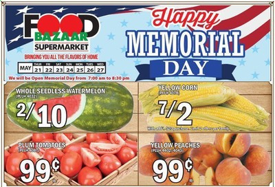 Food Bazaar Weekly Ad & Flyer May 21 to 27
