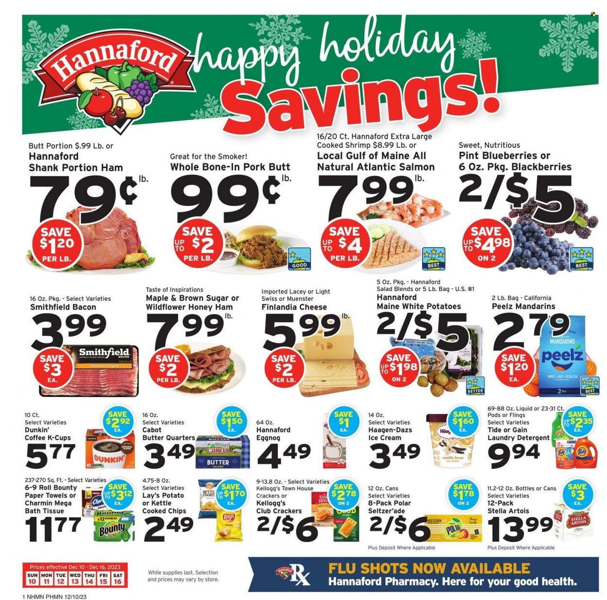Hannaford (NY) Weekly Ad Flyer Specials December 10 to December 16, 2023
