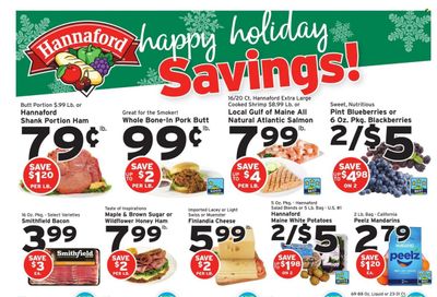 Hannaford (NY) Weekly Ad Flyer Specials December 10 to December 16, 2023