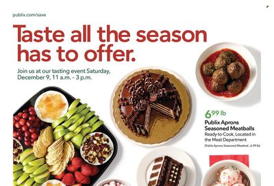 Publix (AL, FL, GA, NC, SC, TN) Weekly Ad Flyer Specials December 7 to December 13, 2023